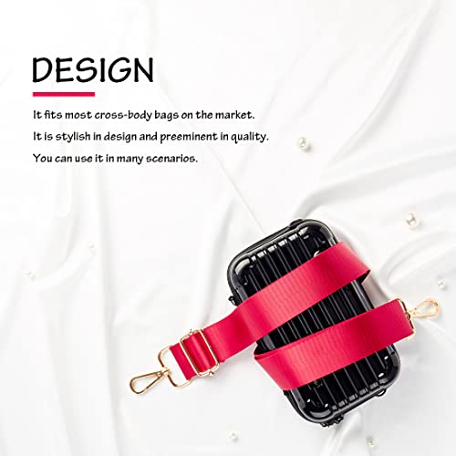 Image of Adjustable Handbag Strap Wide Purse Strap Replacement Shoulder Crossbody Bag Strap