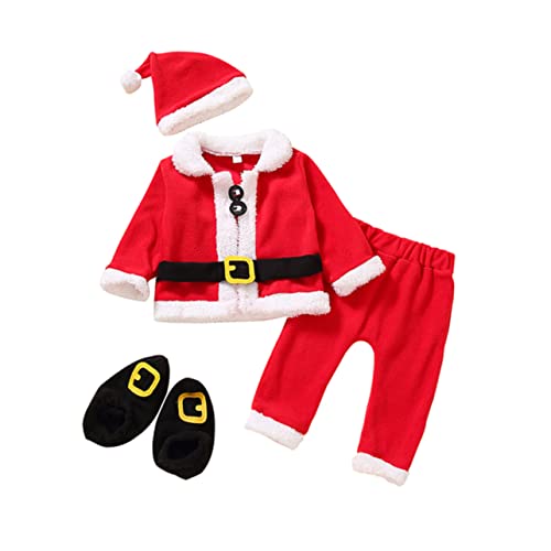 Ropa Navideña para Traje de Santa Claus en Sesiones de Fotos Familiares