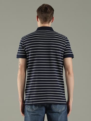 Image of Tommy Hilfiger Solid Regular fit Cotton Polo t-Shirt