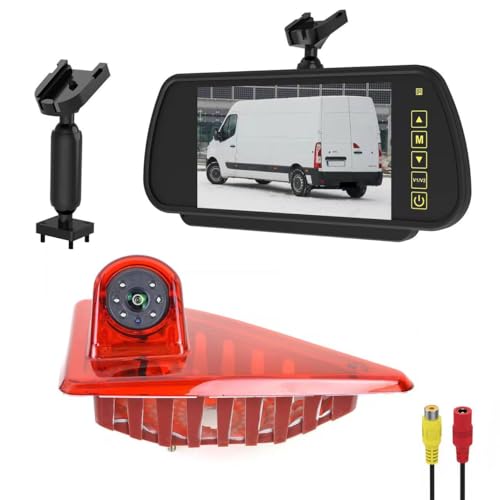 Caméra de recul pour voiture Movano écran 7" feu de stop vision nocturne