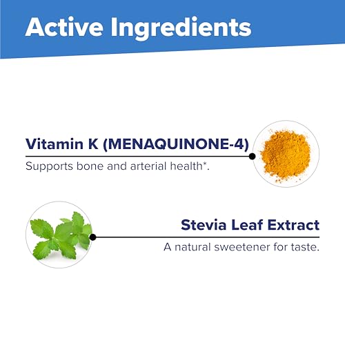 superior source vitamin k2 500 mcg mk-4 - bone strength amp health support supplement - vitamin k supplement aids soft tissue health amp calcium absorption - 60 sublingual dissolving tablets