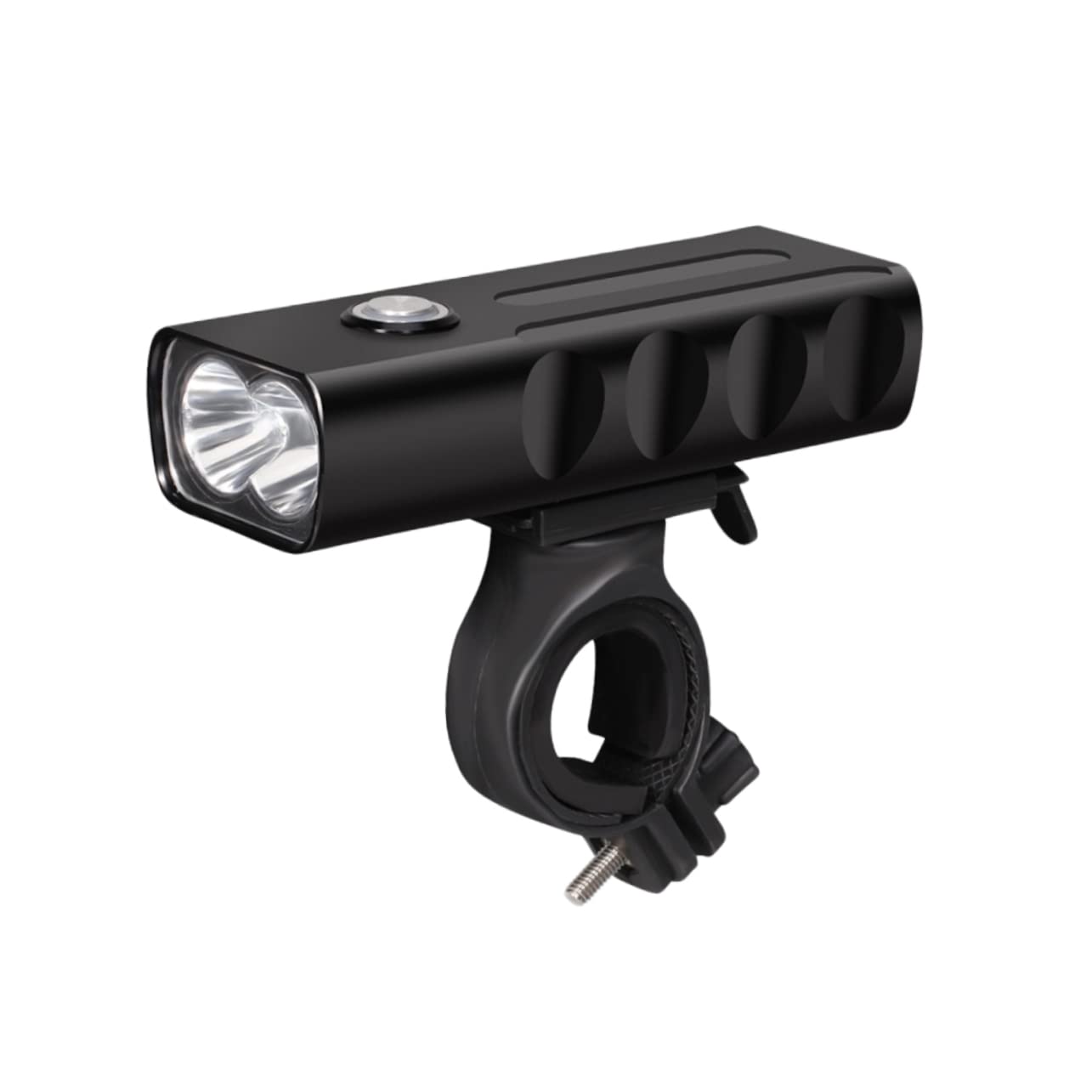 HANABASS USB Rechargeable Bike Headlight with Quick Release Mount Front Light for Cycling Emergency Flashlight Hour Battery Life for Night Riding and Outdoor