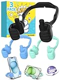 Valentines Day Gifts for Teens Boys Kids Him Men: Thumbs Up Lazy Phone Stand Cell Phone Holder for Desk Funny Gifts for Girls Teenage Women Husband Wife Dad Cool Gadgets Easter Stuff Birthday Ideas