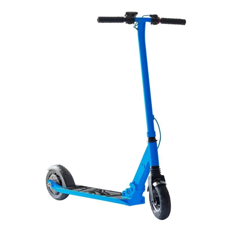 smartGyro Z-One Blue - Patinete Eléctrico de 36V, 400W de Potencia Máxima, Batería 8Ah, Autonomía 30Km, Ruedas de 10' Neumáticas, Triple Frenada, App, Certificado DGT, Segunda Generación