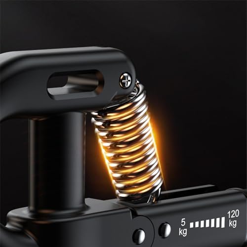 Grip Strengthener 5-120KG Hand Grip Forearm Strengthener R-Shaped Adjustable Grip Training Devices resis-tance Hand Grips Trainer Forearm Strengthener Hand Exerciser Grip Strengthener - Image 6
