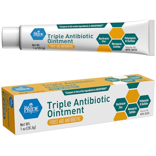 MedPride, Triple Antibiotic- (1 oz Tube Box of 1)