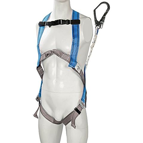 Silverline - Auffanggurt mit Bandfalldämpfer Gurt u. Falldämpfer (255234) Cover