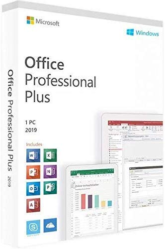 MS Office Professional Plus 2019 - License key in 24 Hr or less