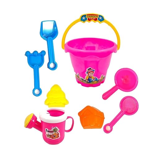 Image of ToyBharat Garden Play Set for Kids - Fun Outdoor Activity | Safe, Lightweight & Easy to Use | Ages 1-6 | Made in India | Multicolour