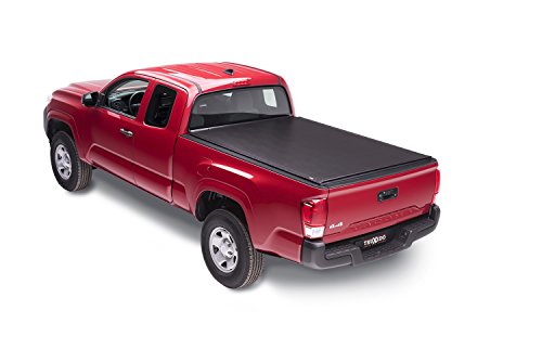 Truxedo Lo Pro Soft Roll Up Truck Bed Tonneau Cover | 557001 | Fits 2016 - 2023 Toyota Tacoma (Excludes Trail Special Edition Storage Boxes) 6' 2" Bed (73.7") , Black #TOP7