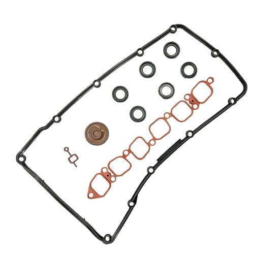 Image of PartsFlow PCV Engine Valve Cover Intake Manifold Gasket Set for VW Audi 3.2L 022133237C 022103484F
