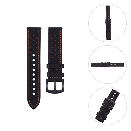 ULTECHNOVO Pulseira de RelÃ³gio de Couro Pulseira de RelÃ³gio de Couro ClÃ¡ssico de SubstituiÃ§Ã£o C