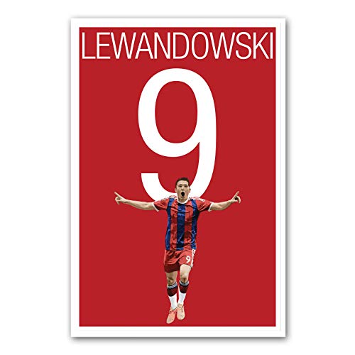 Graphics 17 Bayern Munich Robert Lewandowski Art Poster - Bayern Munich Artwork Graphics 17 Bayern Munich Robert Lewandowski Art Poster - Bayern Munich Artwork