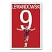 Robert Lewandowski Poster - Bayern Munich Soccer Art