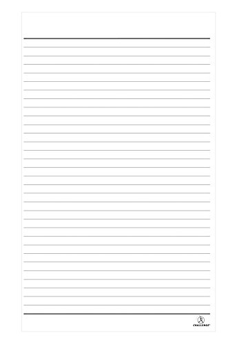 Challenge - Blocco A4 carta carbone a righe