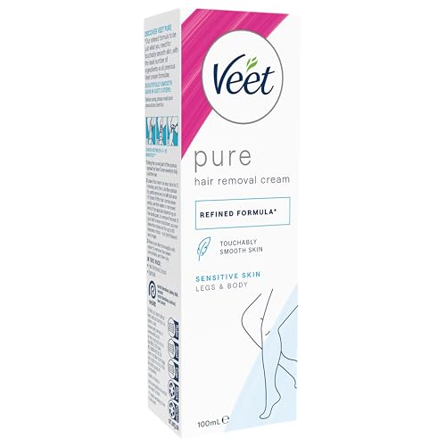 Veet Sensitive Skin Hair Removal Cream Aloe Vera &...