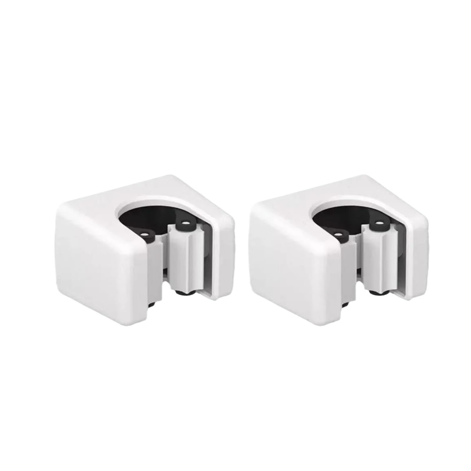 Zguouzantye 2Pcs Wall Mount Mop Broom Holder