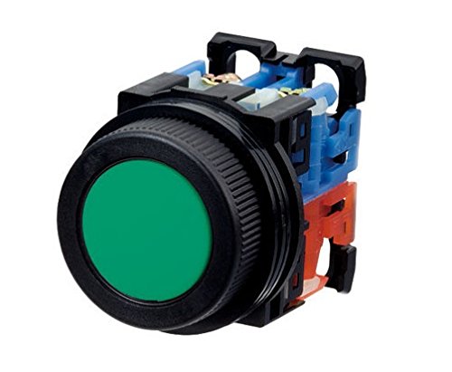 富士電機 押しボタンスイッチ 平形 緑 AR30F0R-01G