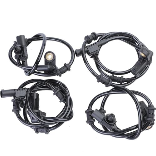 Capteurs de vitesse ABS pour W163 M-Class 1998-2005 - Kit complet 4 pièces avant arrière