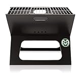 PICNIC TIME NCAA Colorado State Rams X-Grill Tragbarer Grill - Campinggrill - Kleiner Holzkohlegrill für Heckklappe
