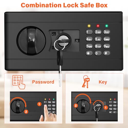 Image of 17.7 inch Tall Wall Safe Between Studs 16 inch Centers | Hidden Wall Safe for Home