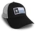 Strange Cargo Tees Texas Flag Cap Black and Grey Baseball Snap Back Hat