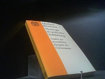 Perfect Paperback Theologie als politische Aufklärung [German] Book
