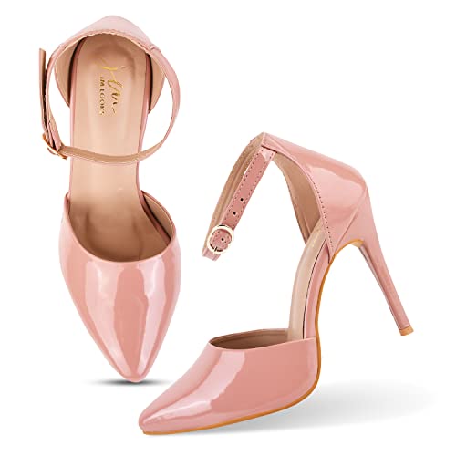 Image of Froh Feet Sandals with Block Heel | For Casual Wear & Formal Wear 4 inches heel sandal, pencil heel sandal