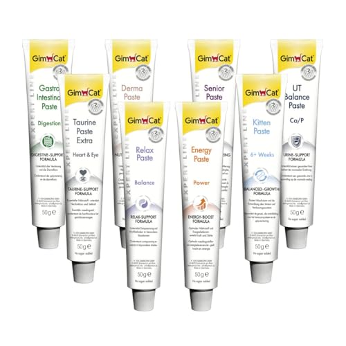Image of DynamicSales (India) GimCat Relax Paste for Cats | Calming Support Formula for All Life Stages | Helps Promote Relaxed Behaviour and Emotional Balance | 50 g