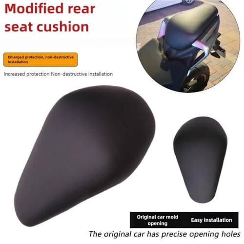 Capot de selle arrière 450SR SRS avec dosseret intégré hauteur 815mm - 2