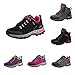 JLGY Kletterschuhe Damen Sportschuhe Wanderschuhe Verschleißfest Laufschuhe Trekkingschuhe Outdoor Rutschfest Atmungsaktiv Sneaker Traillaufschuhe Für Frauen Radsportschuhe Schnürschuh