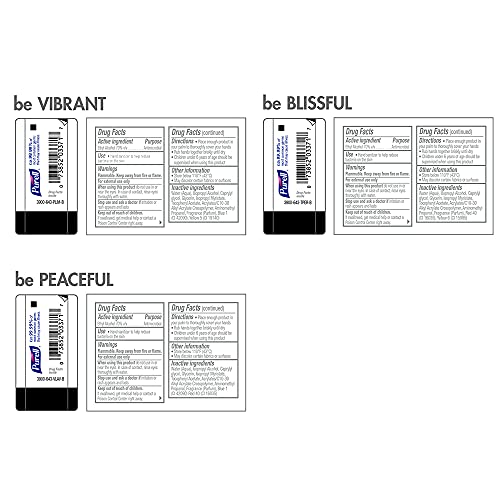 Purell Advanced Hand Sanitizer Gel Infused With Essential Oils, Scented Variety Pack, 1 Fl Oz Travel Size Flip Cap Bottles (Box Of 12 Bottles)- 3901-24-Cmrmetry #TOP1