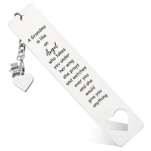 Marcapáginas de regalo para abuela, abuela, mujer, abuela, regalo de cumpleaños para abuela, abuela, regalos del día de la madre de nieto, nieta, regalo de nueva abuela, WB84
