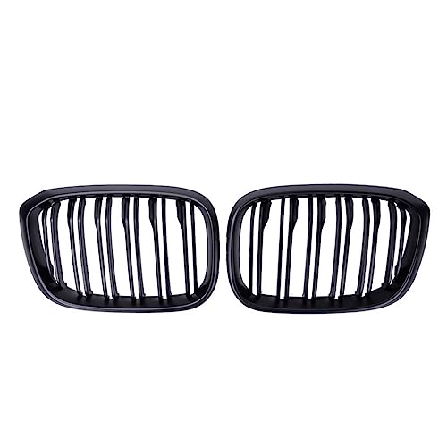 Grille de course BMW X3 G01 X4 G02 noir mat pour remplacer les chromes d'origine
