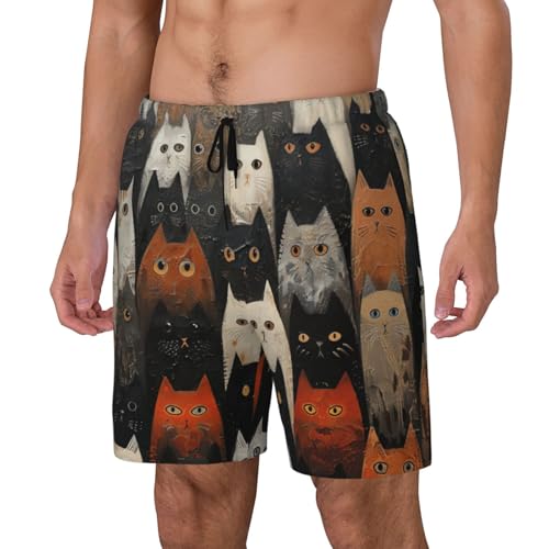 Bañador de gato para hombre ideal para tus vacaciones de surf y piscina 2