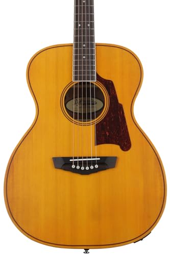 D'Angelico Premier Tammany XT Orchestra Acoustic-electric Guitar - Vintage Natural, Sweetwater Exclusive