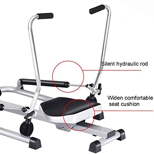 Image of Rowing Machines Hydraulic Rowing Machine Home Use Super Silent Indoor Portable Rower Home Gym Foldable Rowing Machine