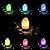Himalayan Glow Battery Operated LED Multicolor Salt Lamp