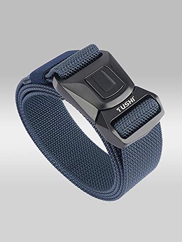 Tomshin Cinto masculino de comprimento ajustável multifuncional à prova de desgaste e respirável ao