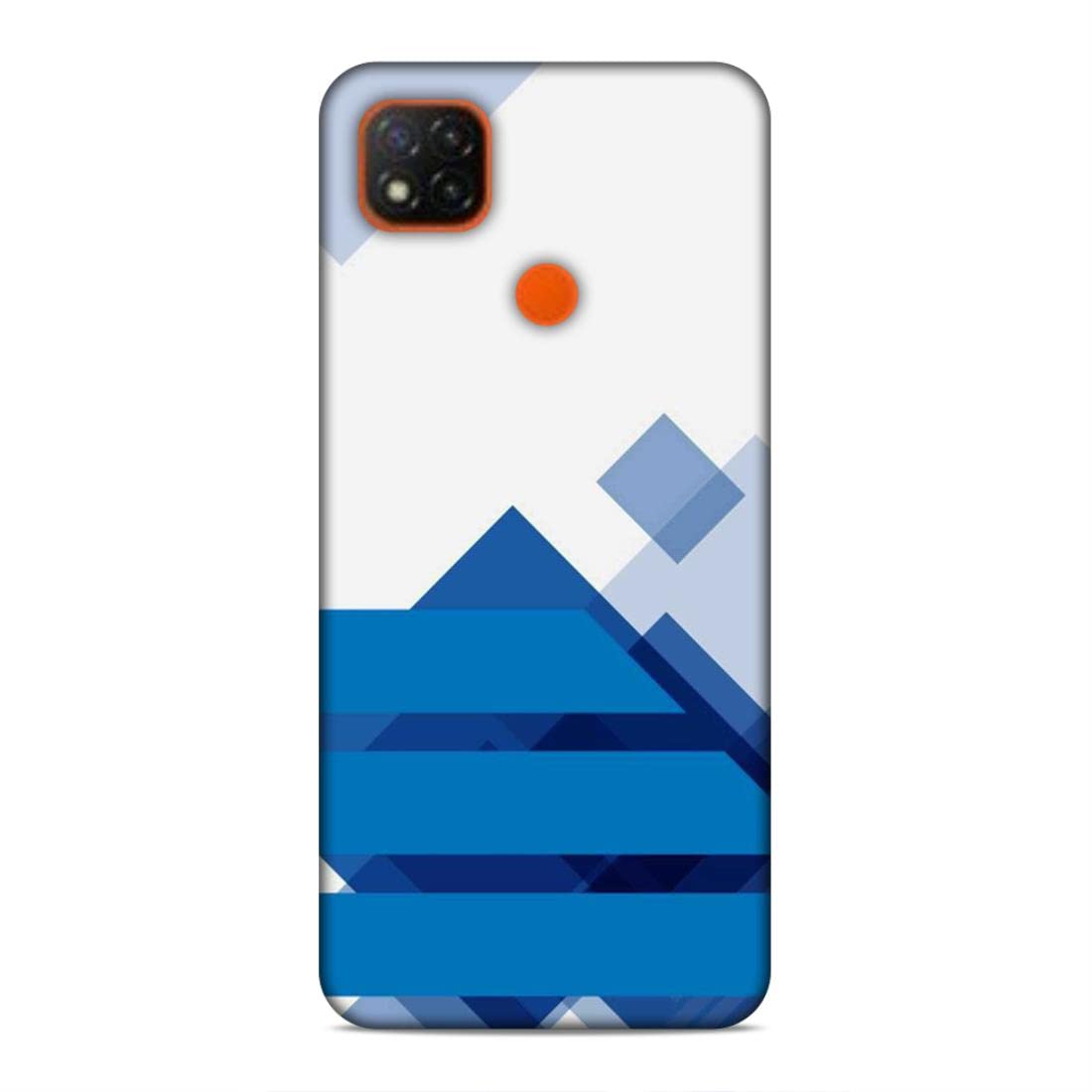 LETAPS® Printed Mobile Back Hard Case Cover for Xiaomi Redmi 9C / Xiaomi Poco C31 / Xiaomi Redmi 9 Activ/Xiaomi Redmi 9 | Blue, Graphics Art, Cool Pattern-8