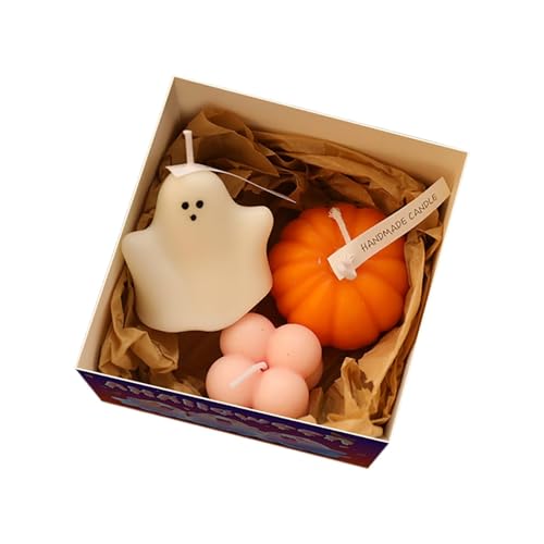 Velas perfumadas con aroma de calabaza y fantasma, vela perfumada...