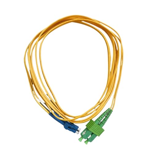 Câble fibre optique LC-SC monomode 5m double cœur jarretière optique 2mm