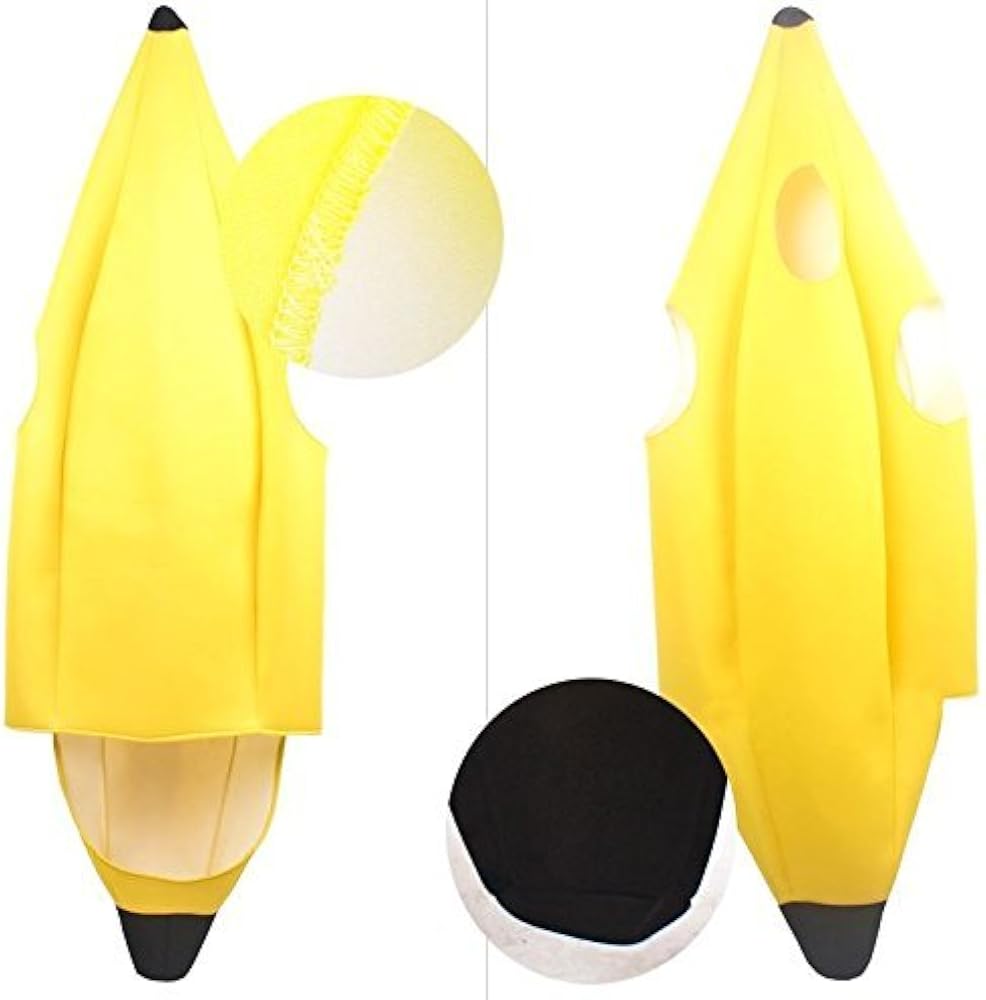 Amazon | 【 面白 バナナマン ハロウィン コスプレ 着ぐるみ 大人用 (L