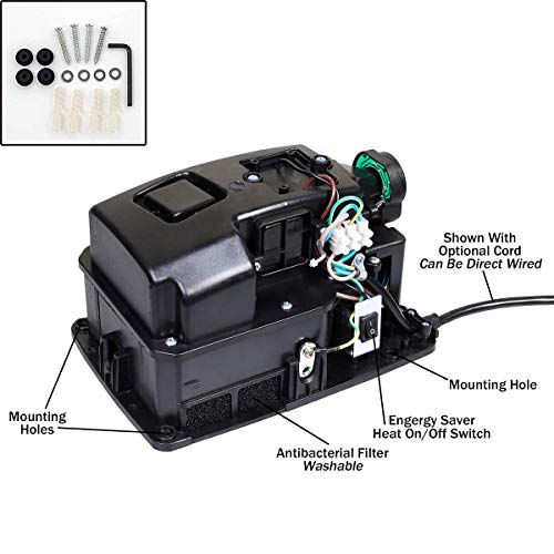 Goetland Stainless Steel Commercial Hand Dryer 224Mph Automatic High Speed Heavy Duty Dull Polished #TOP5