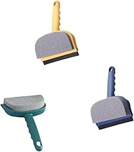 LALAFINA 3Pcs Escova De Limpeza Rodo De Porta De Chuveiro Rodo De Vidro De Chuveiro Escova De Limpeza De Espelho Rodo De Janela Limpador Ferramentas Limpador De Janela Vitrificada
