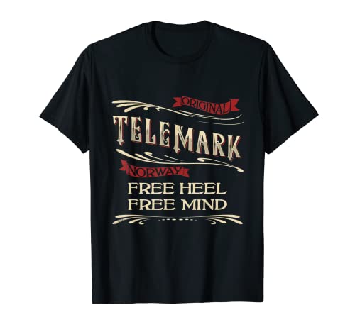 Telemark Sci Free Heel Vintage Maglietta