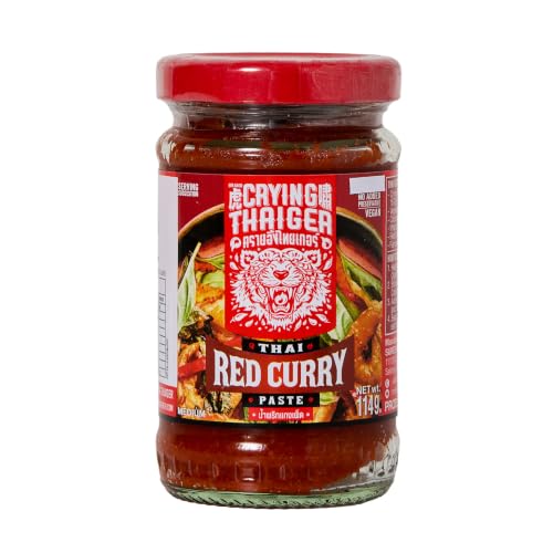 Thai Kırmızı Köri Ezmesi, Otantik Tai Lezzeti, Hazır Ezme, 114 g