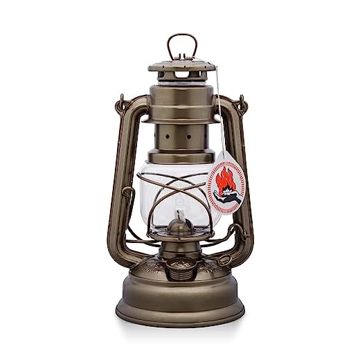 Feuerhand - Farol de queroseno 276, color bronce