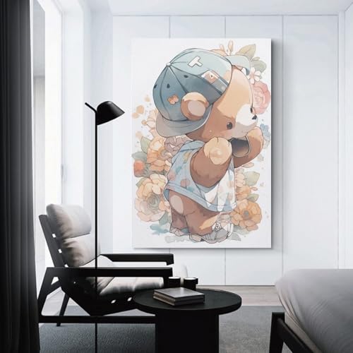 Toile tendue prête à accrocher 60x90 cm pour relooker un mur vide