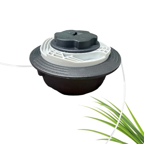 Bobina de alambre de Mylon de repuesto, bobina de alambre de repuesto desbrozadora, bobinas de repuesto, compatible con Ge-CT 18/28 Li y Ge -CT 18/28 Li TC, 5 m de largo, 1,6 mm de diámetro